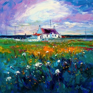 Croft on the Atlantic Shore Isle of Tiree 24x24 Croft on the Atlantic Shore Isle of Tiree 24x24